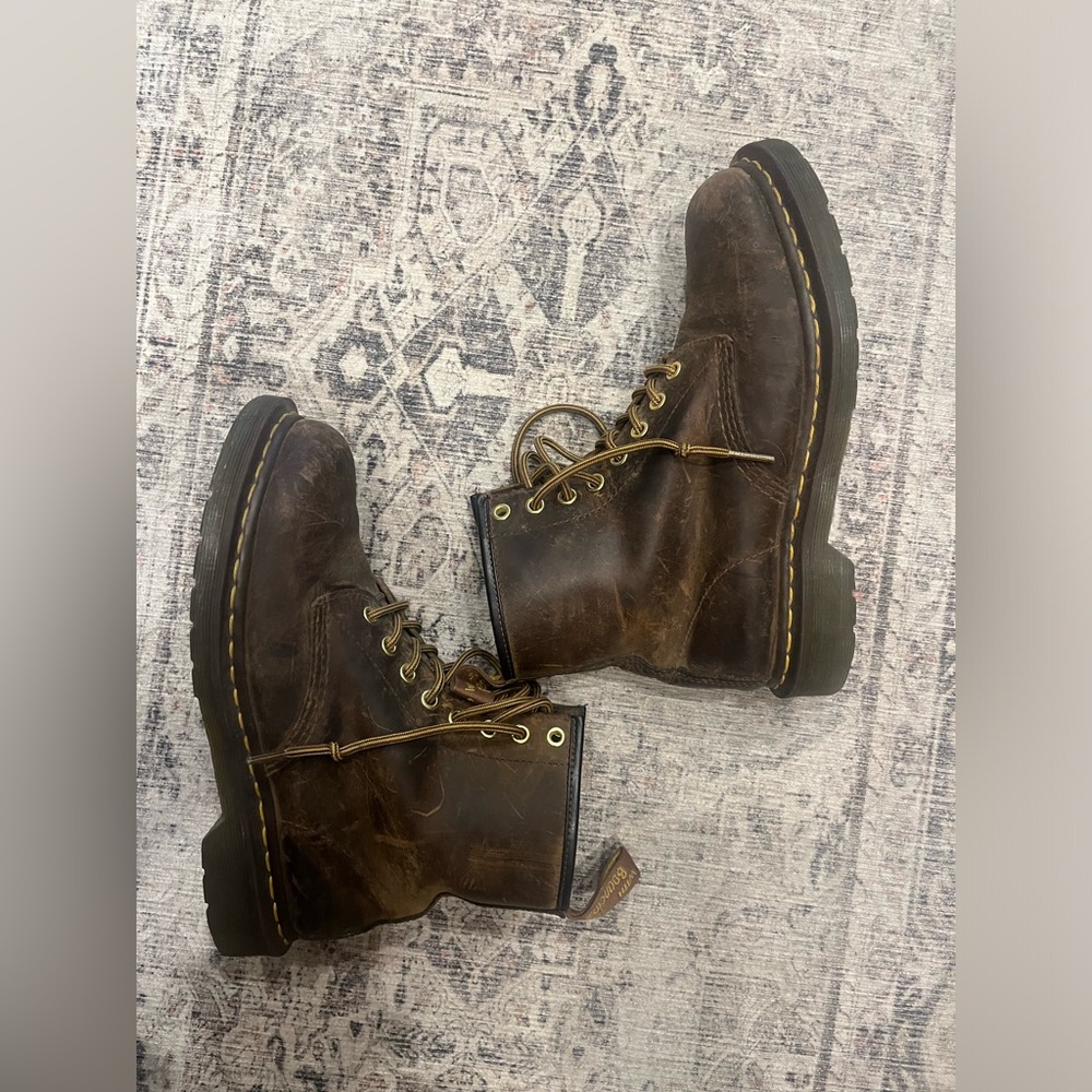 Vintage Crazy Horse Doc Martens